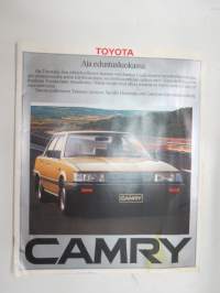 Toyota Camry -myyntiesite / sales brochure