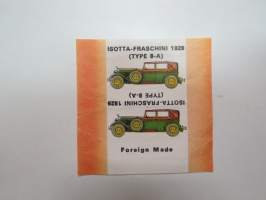Isotta-Fraschini 1929 (Type B-A) -makeiskääre / candy wrap