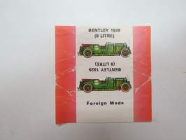 Bentley 1928 (8 Litre) -makeiskääre / candy wrap