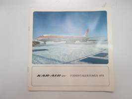 Kar-Air Oy 1978 toimintakertomus / annual report