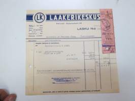 Laakerikeskus Oy, Helsinki 18.11.1949 - Autokoulu ja autokorjaamo Visa, Uusikaupunki -asiakirja / business document