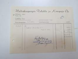 Uudenkaupungin Telakka ja Konepaja Oy, 9.7.1949 - Autokoulu ja autokorjaamo Visa, Uusikaupunki -asiakirja / business document