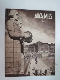 Aika ja Mies 1936 nr 3 -Kuusinen Oy asiakaslehti / miesten muotilehti, sisältää artikkelin 