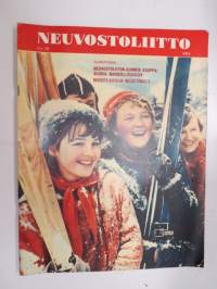 Neuvostoliitto 1963 nr 76. sosialistisen suunnitelmatalouden ja kulttuurin propagandalehti -Soviet propaganda magazine