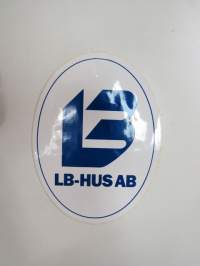 LB-Hus AB -tarra / sticker