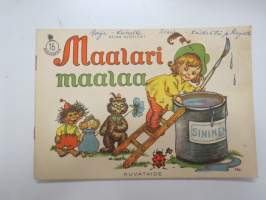 Maalari maalaa -värityskirja / colouring book