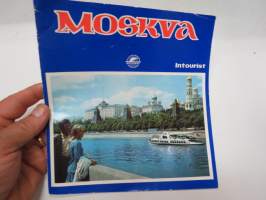 Moskva - Intourist -matkailuesite / travel brochure