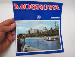 Moskova - Intourist -matkailuesite / travel brochure