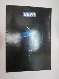B&W Loudspeakers -myyntiesite / brochure