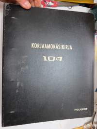 Peugeot 104 Korjaamokäsikirja, viimeiset Service Bulletiinit helmikuu 1979 -shop manual in finnish