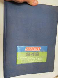 Fiat 242 Catalogo parti di ricambio / Catalogue de pièces détachèes / Ersatzteilekatalog / Spare parts catalog / Catálogo de piezas de repuesto -varaosaluettelo