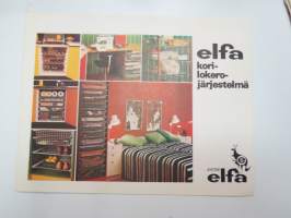 Elfa-System korijärjestelmä 1979 -myyntiesite / brochure
