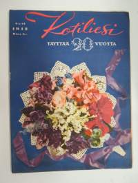 Kotiliesi 1942 nr 24, ilmestynyt 29.12.1942 - Kotiliesi täyttää 20 vuotta, Kotilieden kilpakentiltä 1922-24, Lapsi ja tuberkuloosi, Kahden sodan väliltä