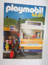 Playmobil 1988-89 leluluettelo -toy catalog