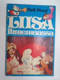 Liisa ihmemaassa 1975 - Walt Disney sarjakuvalehti / comics