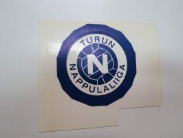 Turun Nappulaliiga -tarra / sticker