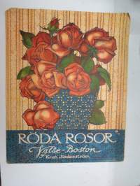 Röda Rosor (Valse-Boston) -nuotit / notes, movie