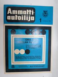 Ammattiautoilija 1971 nr 1