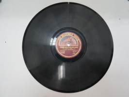 His Master´s Voice X 3120 Kellastuneita lehtiä / Vanhan merenkävijän laulu - Topi Aaltonen -savikiekkoäänilevy / 78 rpm record