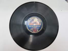 His Master´s Voice A.L. 949 Raf. Ramstedt - Oi sa sulo Helsinki 1 del / Oi sa sulo Helsinki 2 del - Comic in Finnish with Orch. -savikiekkoäänilevy 78 rpm 10