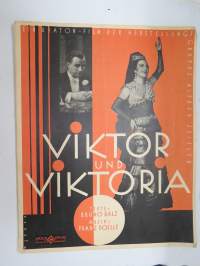 Viktor und Viktoria -nuotit / notes