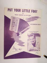 Put your little foot -nuotit / notes (haitari / harmonikka / hanuri)
