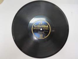 Columbia 7790 Leo Kauppi - Meren aallot / Oi, tyttö tule -savikiekkoäänilevy, 78 rpm 10