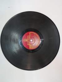 Odeon A 228 284 Georg Malmstén - Pikku mies / Lemmenliekki leimahtaa -savikiekkoäänilevy / 78 rpm 10