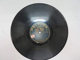 Polydor S. 50504 Rytmi Pojat Eugen Malmsten´in johdolla - Pustan Foxi / Itämaan ruusuja  -savikiekkoäänilevy / 78 rpm 10