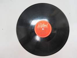 Rytmi B 2148, Eero Väre - Tunturitaival / Kaukainen ystävä -savikiekkoäänilevy / 78 rpm 10