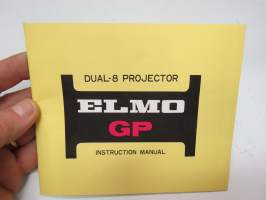 Elmo GP Dual-8 projector instruction manual -projektorin käyttöohjeet