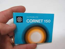 Ultrablitz Cornet 150 flash instruction manual -salamalaitteen käyttöohjeet