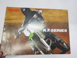 Kawasaki KX series, KX500-E, KX250-M, KX125-M, KX1100-D, KX85-B, KX85-A, KX65-A, KX60-B -myyntiesite / brochure