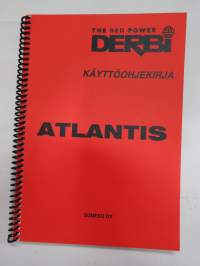 Derbi Atlantis -käyttöohjekirja / owner´s manual in finnish