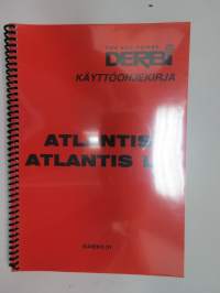Derbi Atlantis LC -käyttöohjekirja / owner´s manual in finnish