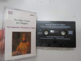 Russian Chant for Vespers - Novospassky Monastery Choir -C-kasetti / C-cassette