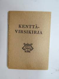 Kenttävirsikirja 1944 -etulehdelle painettu 