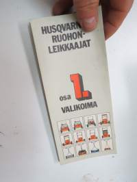 Husqvarna ruohonleikkurit -myyntiesite / brochure