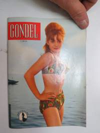Condel heft nr 176 (1963) -saksalainen pinup- ja kertomuslehti -german pinup magazine with stories