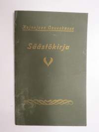 Kojonjoen Osuuskassa - Säästökirja nr 1116 9/193, 20.5.1935, Aune Manner -bank record book