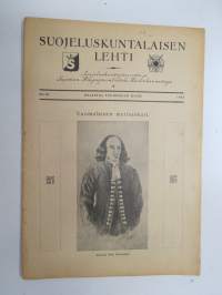 Suojeluskuntalaisen lehti 1924 nr 20, kansikuva Amiraali Niilo Ehrensköld, Suojeluskuntalaivaston koulutus, ym. -National Guard magazine