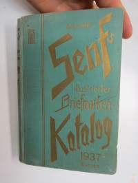 Gebrüder Senfs illustrierter Briefmarken-Katalog 1937 Europa