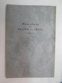 Walter von Troil, minnesskrift av Carl Sanmark
