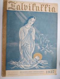 Talvikukkia - Evankelinen Joululehti 1937 -christmas magazine