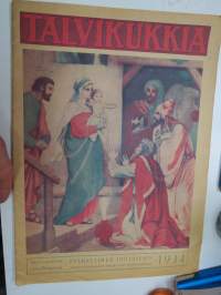 Talvikukkia - Evankelinen Joululehti 1934 -christmas magazine
