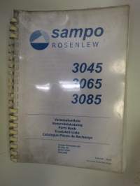 Sampo Rosenlew 3045, 3065, 3085 leikkuupuimuri Varaosaluettelo, Reservdelskatalog, Parts book, Ersatzteil-Liste, Catalogue Pièces de Rechange -combine parts book