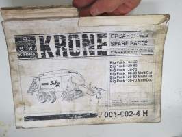 Krone Big Pack 80-80, 120-80, 120-70, 80-80 MultiCut, 120-80 MultiCut, 120-70 MultiCut from machine nr 4160620 - 445 800 Ersatzteile - Spare parts -Pièces detachees
