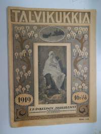 Talvikukkia 1919 Evankelinen joululehti -joululehti / christmas magazine