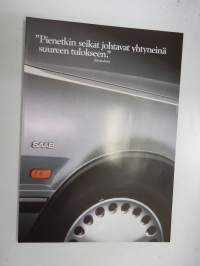 Saab 9000 i16  -myyntiesite / brochure
