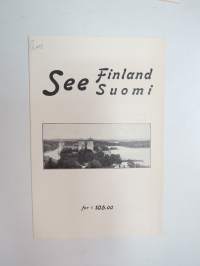 See Finland - Suomi for 105.00 USD -tour brochure